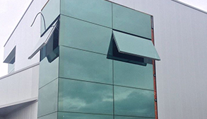 Aluminios Ángel vidrios de edificio